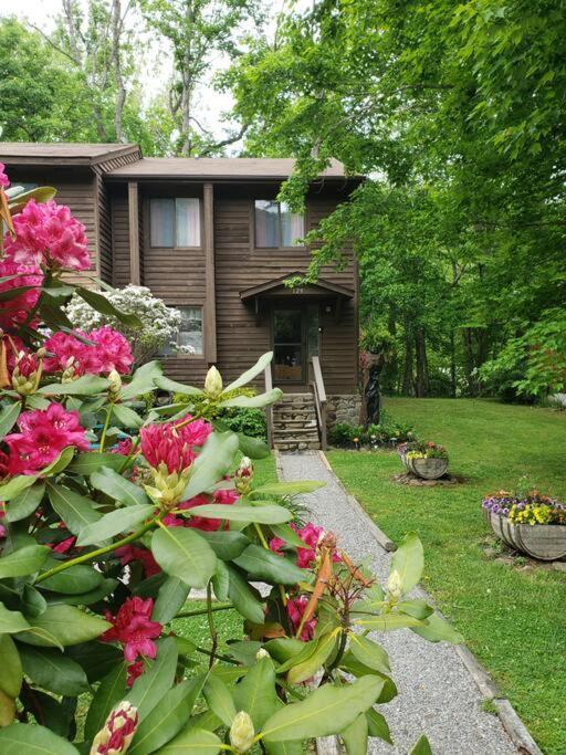 J.Creek Retreat, Creekside Townhouse +1 Car Garage Villa Maggie Valley Eksteriør billede